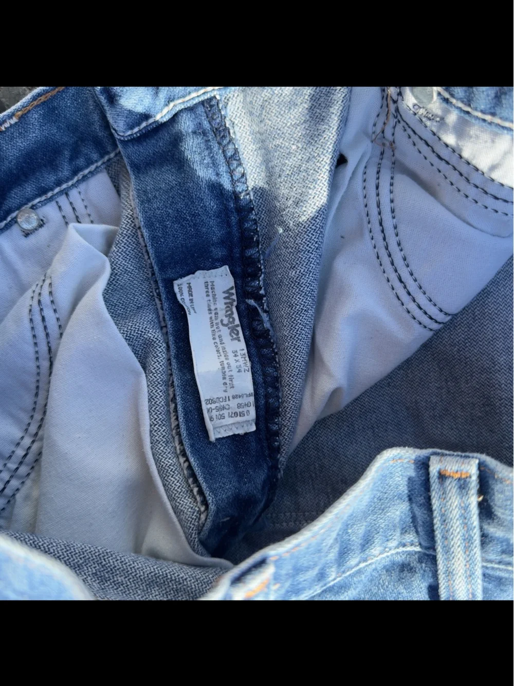 Vintage Wrangler Blue Jeans